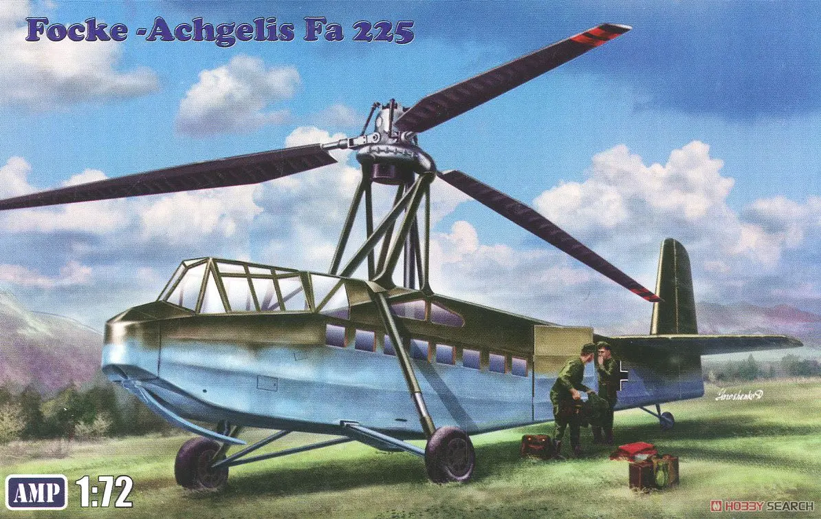 1/72 Scale Model Kit - Military glider / Focke-Achgelis Fa 225