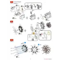 1/48 Scale Model Kit - Fighter aircraft model kits / Curtiss P-36 Hawk