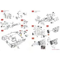 1/48 Scale Model Kit - Fighter aircraft model kits / Curtiss P-36 Hawk
