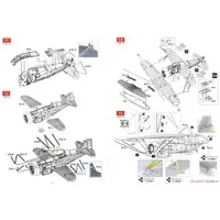 1/48 Scale Model Kit - Fighter aircraft model kits / Curtiss P-36 Hawk