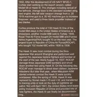 1/48 Scale Model Kit - Fighter aircraft model kits / Curtiss P-36 Hawk