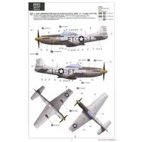 1/48 Scale Model Kit - Fighter aircraft model kits / North American P-51 Mustang