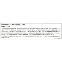 CHINESE JUNK 1880 Model Kit