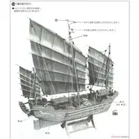 CHINESE JUNK 1880 Model Kit