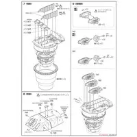 1/200 Scale Model Kit - Warship plastic model kit / Japanese Battleship Yamato