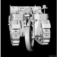 1/24 Scale Model Kit - Tank / Sd.Kfz. 2 Kettenkrad