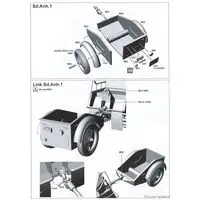 1/24 Scale Model Kit - Tank / Sd.Kfz. 2 Kettenkrad