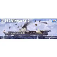 1/700 Scale Model Kit - Aircraft carrier / USS Yorktown