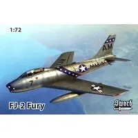 1/72 Scale Model Kit - Fighter aircraft model kits / North American FJ-2/-3 Fury