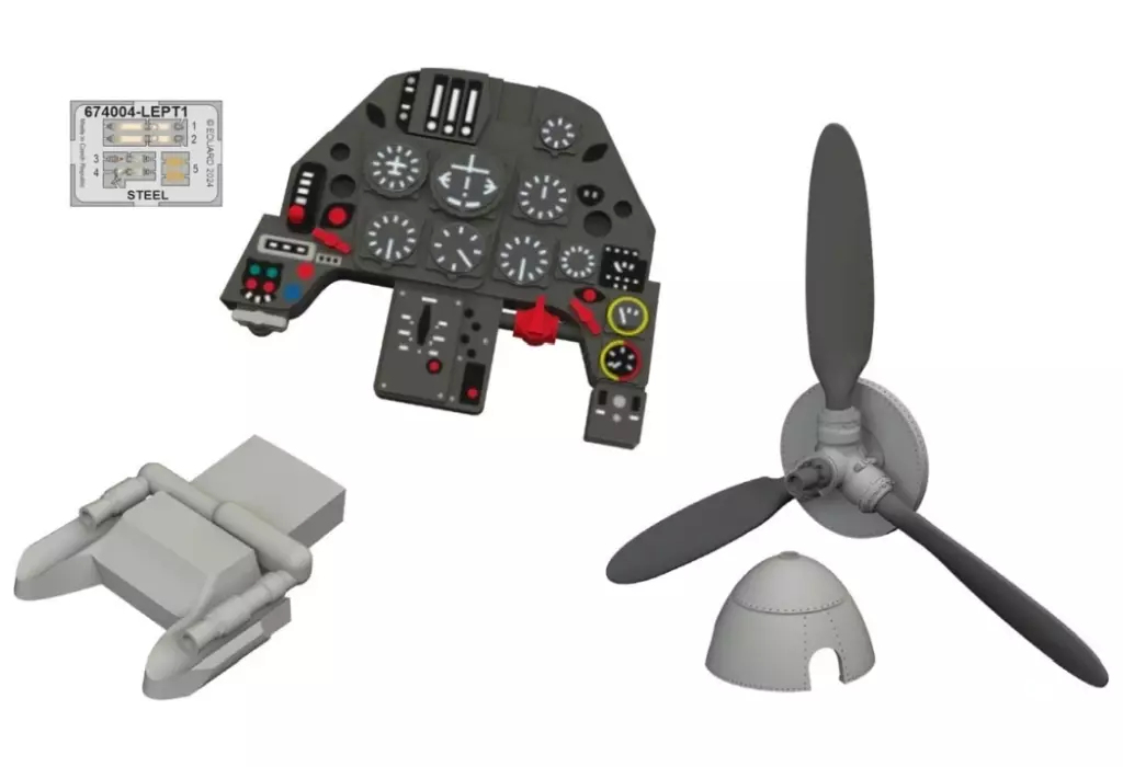 1/72 Scale Model Kit - Grade Up Parts / Messerschmitt Bf 109