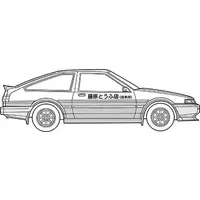 1/24 Scale Model Kit - Initial D
