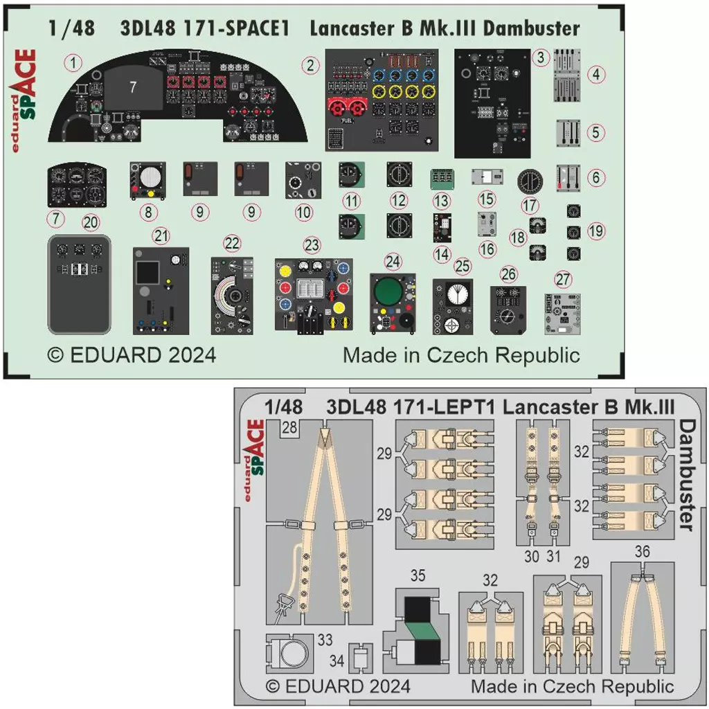 1/48 Scale Model Kit - Detail-Up Parts