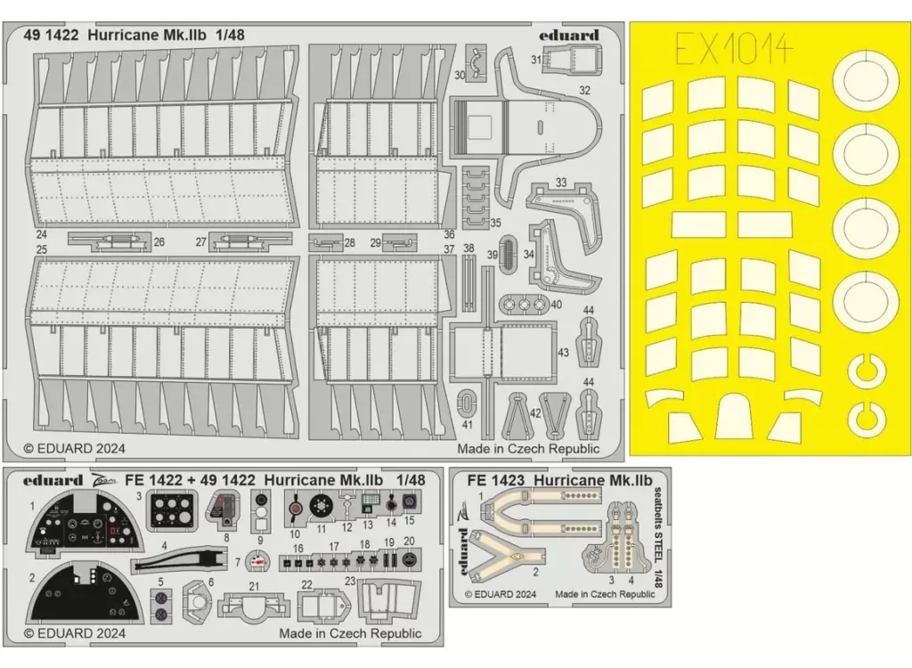 1/48 Scale Model Kit - Grade Up Parts