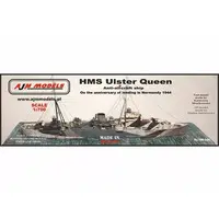 1/700 Scale Model Kit - Warship plastic model kit