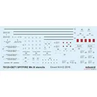 1/72 Scale Model Kit - Fighter aircraft model kits / Supermarine Spitfire