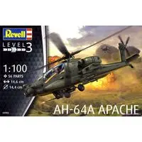 1/100 Scale Model Kit - Attack helicopter / AH-64 Apache