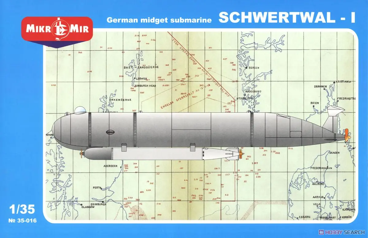 1/35 Scale Model Kit - Submarine