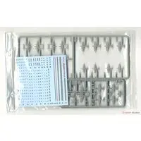 1/700 Scale Model Kit - Fighter aircraft model kits / Northrop P-61 Black Widow & P-47 Thunderbolt