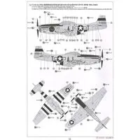 1/48 Scale Model Kit - Fighter aircraft model kits / North American P-51 Mustang