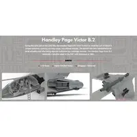 1/72 Scale Model Kit - Bomber / Handley Page Victor