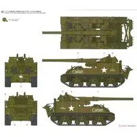 1/35 SCALE U.S. SELF-PROPELLED 155mm GUN M40 Model Kit