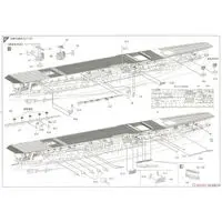 1/350 Scale Model Kit - Warship plastic model kit / Japanese aircraft carrier Kaga