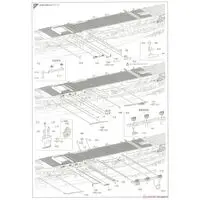 1/350 Scale Model Kit - Warship plastic model kit / Japanese aircraft carrier Kaga