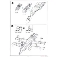 1/48 Scale Model Kit - Fighter aircraft model kits / F/A-18 Hornet