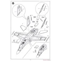 1/48 Scale Model Kit - Fighter aircraft model kits / F/A-18 Hornet