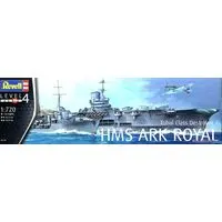 1/720 Scale Model Kit - Aircraft carrier / HMS Ark Royal