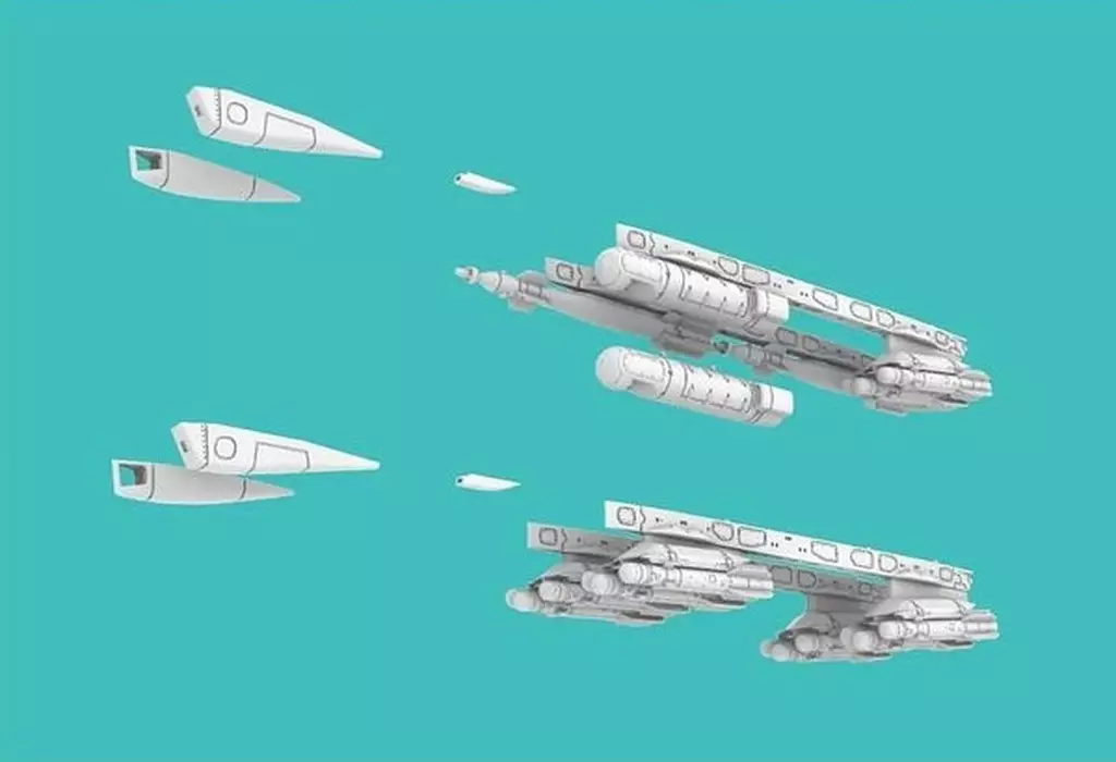 1/144 Scale Model Kit - Grade Up Parts