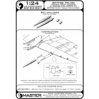 1/24 Scale Model Kit - Grade Up Parts / Supermarine Spitfire
