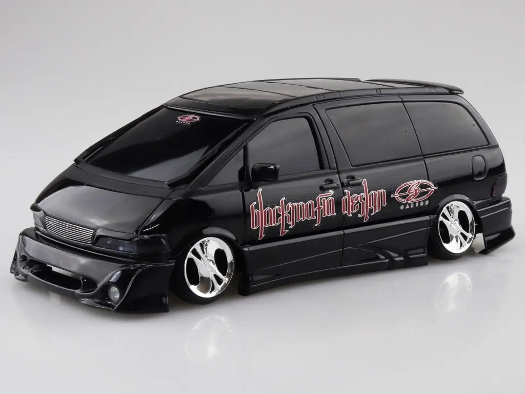 1/24 BLACK MAFIA TCR11W ESTIMA  '98 (TOYOTA) Model Kit