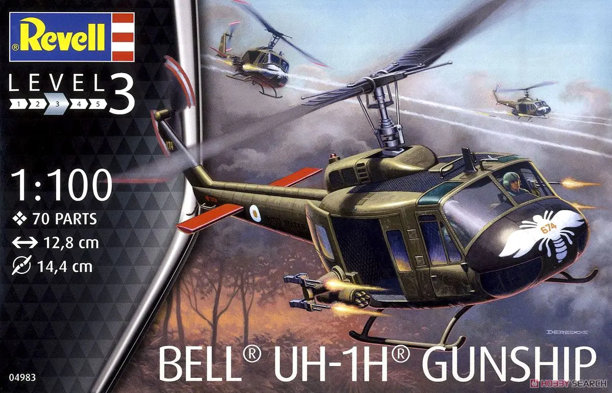 1/100 Scale Model Kit - Helicopter