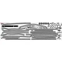 1/350 Scale Model Kit - Detail-Up Parts / Japanese Battleship Yamato