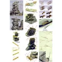 1/350 Scale Model Kit - Detail-Up Parts / Japanese Battleship Yamato