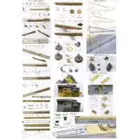1/350 Scale Model Kit - Detail-Up Parts / Japanese Battleship Yamato