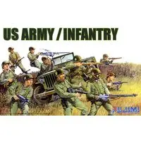 1/76 Scale Model Kit - People/Animals / Infantry