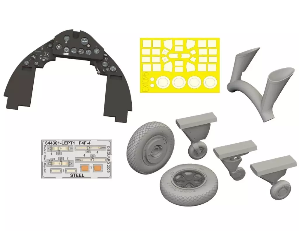 1/48 Scale Model Kit - Grade Up Parts / Grumman F4F Wildcat