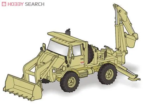 1/72 Scale Model Kit - Vehicle / Unimog