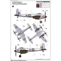 1/48 Scale Model Kit - de Havilland