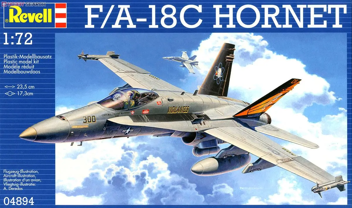 1/72 Scale Model Kit - Fighter aircraft model kits / F/A-18 Hornet