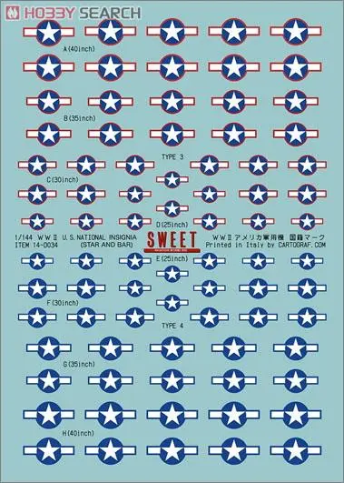 1/144 Scale Model Kit - SWEET DECAL