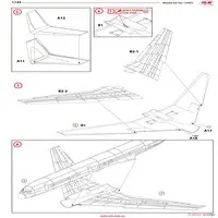 1/144 Scale Model Kit - Airliner