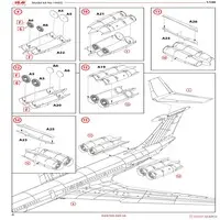 1/144 Scale Model Kit - Airliner