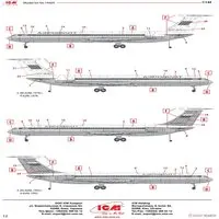 1/144 Scale Model Kit - Airliner
