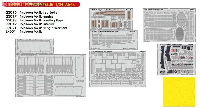 1/24 Scale Model Kit - Etching parts
