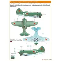1/48 Scale Model Kit - Fighter aircraft model kits / Polikarpov I-16