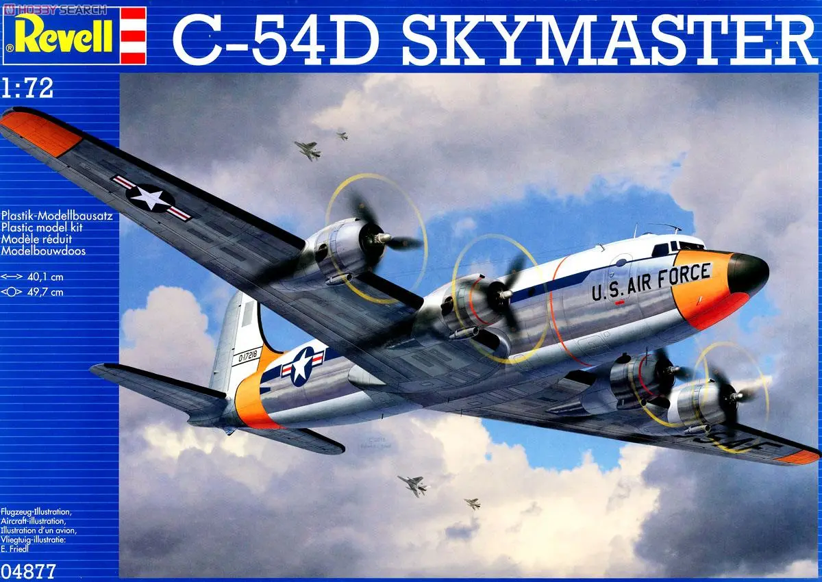 1/72 Scale Model Kit - Airliner / Douglas C-54 Skymaster