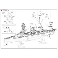 1/350 Scale Model Kit - Warship plastic model kit / Japanese battleship Fuso